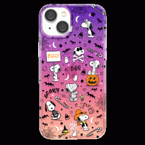 Snoopy Spooky Glitter iPhone Case