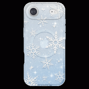 Snow Angel Glitter iPhone Case