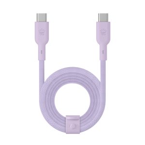 Soft Lilac Fast Charging Cable, 6ft USB-C