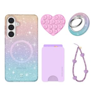 Ombre Stardust Glitter Samsung Bundle Set