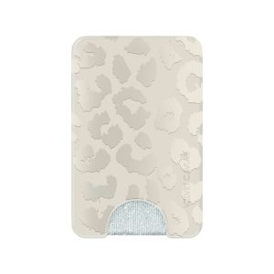 Stone Leopard MagSafe Wallet