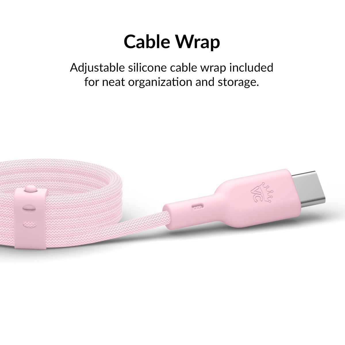 Strawberry Milk Fast Charging Cable, 6ft USB-C - Image 5
