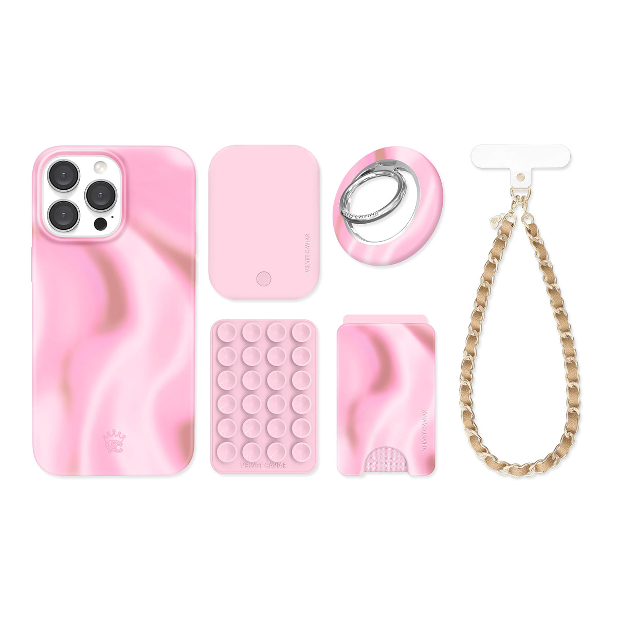 Strawberry Swirl iPhone Bundle Set - Image 8