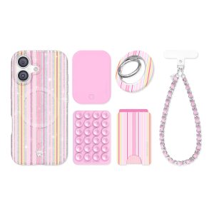 Sunkissed Stripes Glitter iPhone Bundle Set