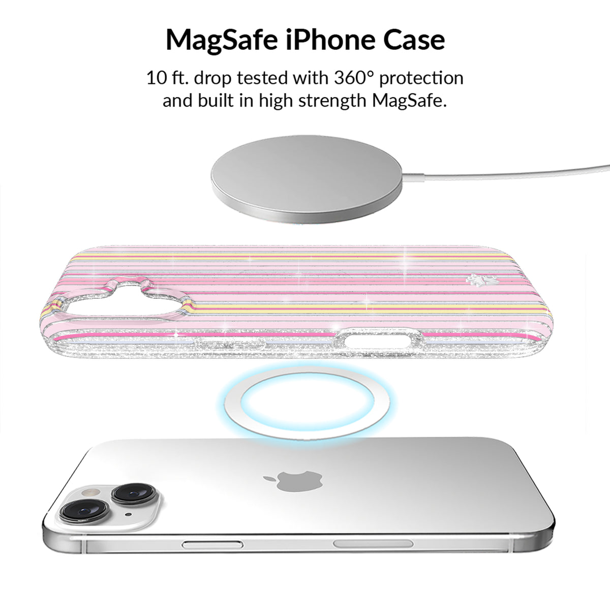 Sunkissed Stripes Glitter iPhone Bundle Set - Image 2