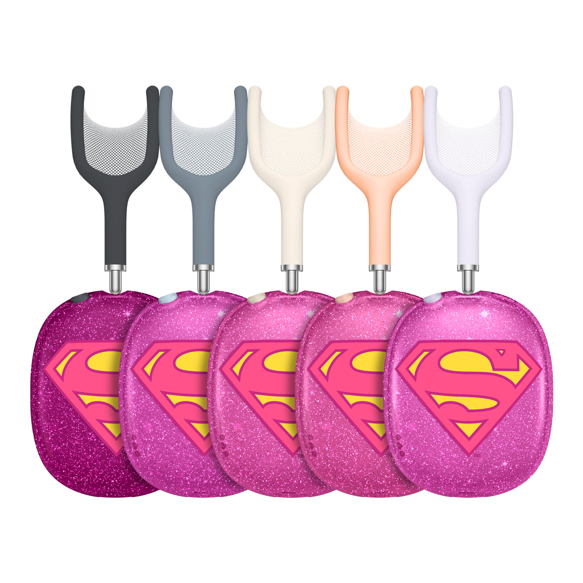 Supergirl Stardust Glitter AirPod Max Case - Image 7
