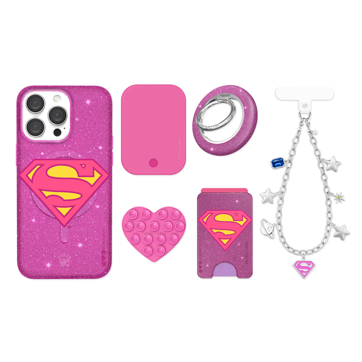 Supergirl Stardust Glitter iPhone Bundle Set - Image 8