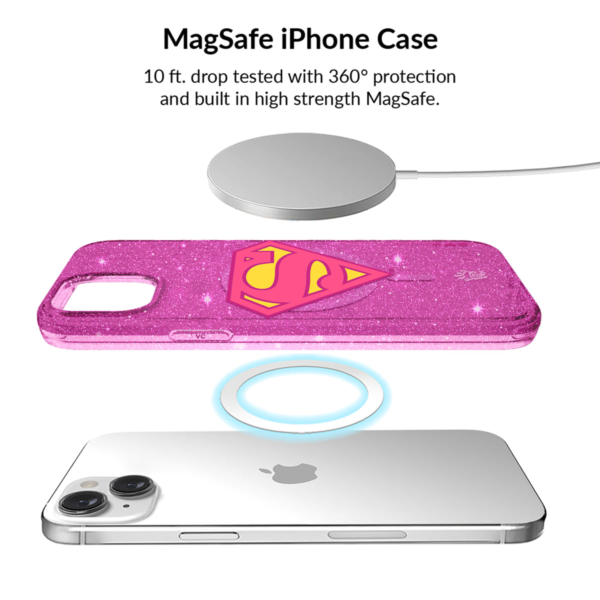 Supergirl Stardust Glitter iPhone Bundle Set - Image 2