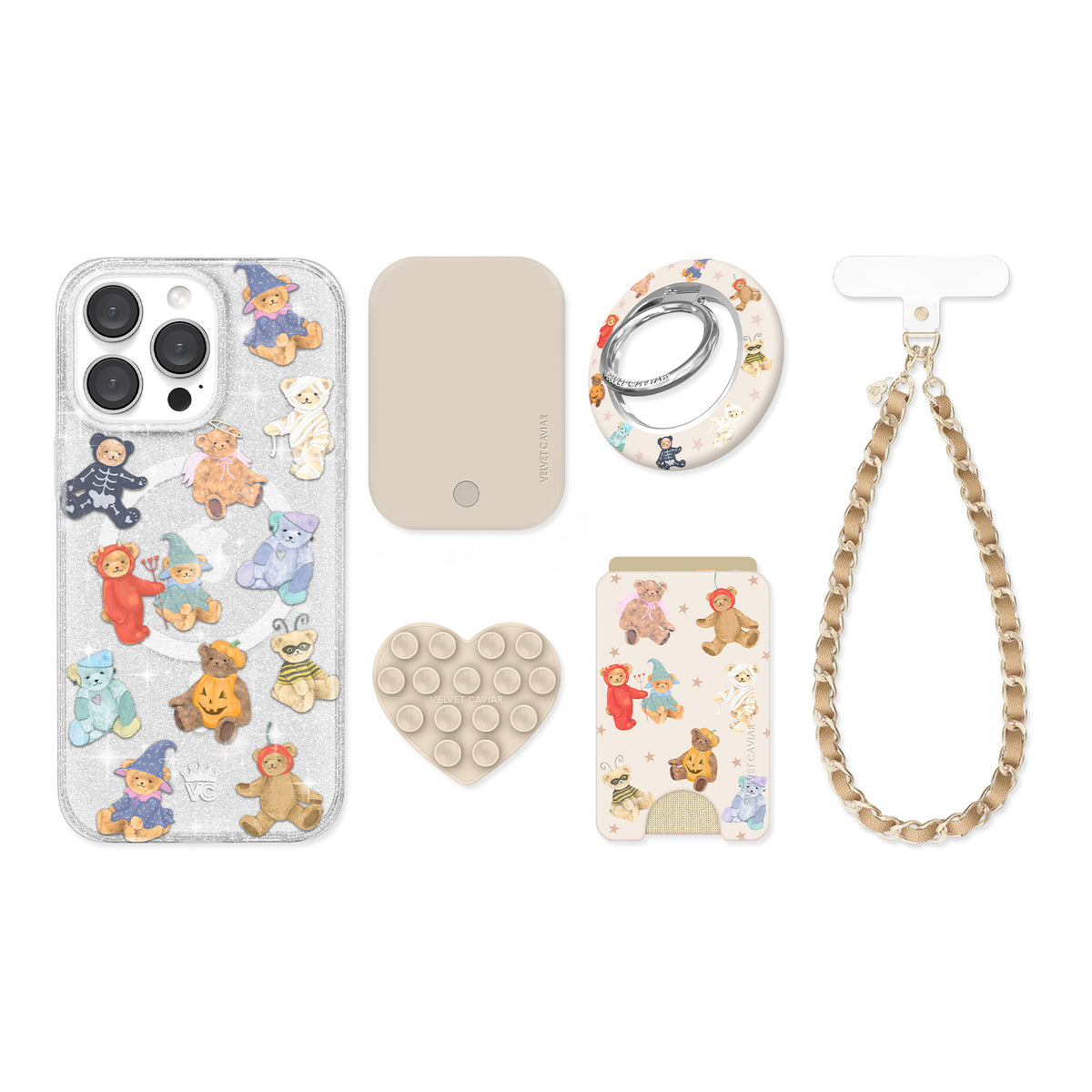 Teddy Scare Glitter iPhone Bundle Set - Image 8