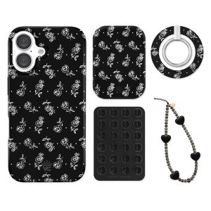 Vintage Roses iPhone Bundle Set - Grip