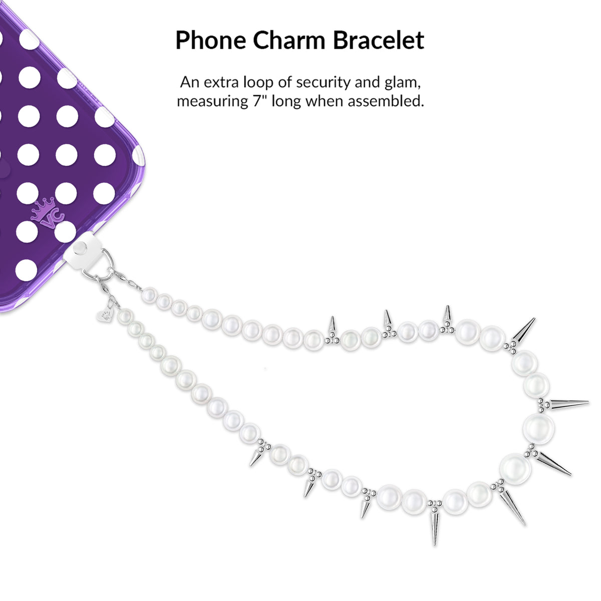 Violet Glow Polka Dot iPhone Bundle Set - Image 7