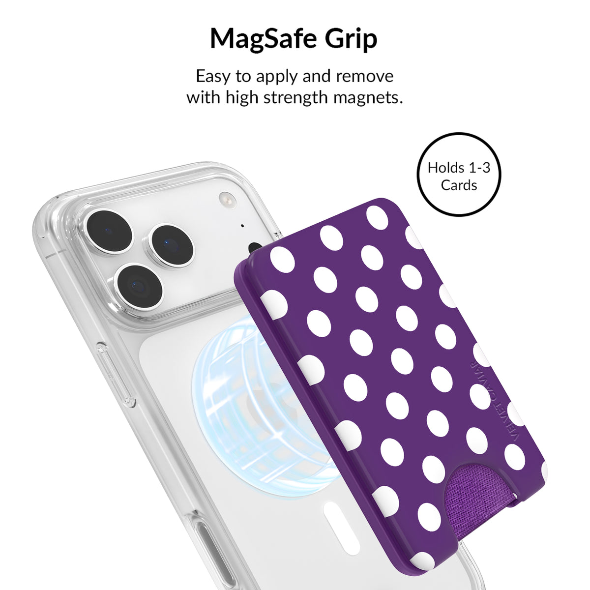 Violet Glow Polka Dot iPhone Bundle Set - Image 5