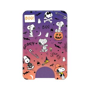 Snoopy Spooky Glitter MagSafe Wallet