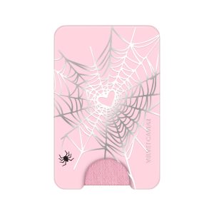 Widow’s Web Chrome MagSafe Wallet