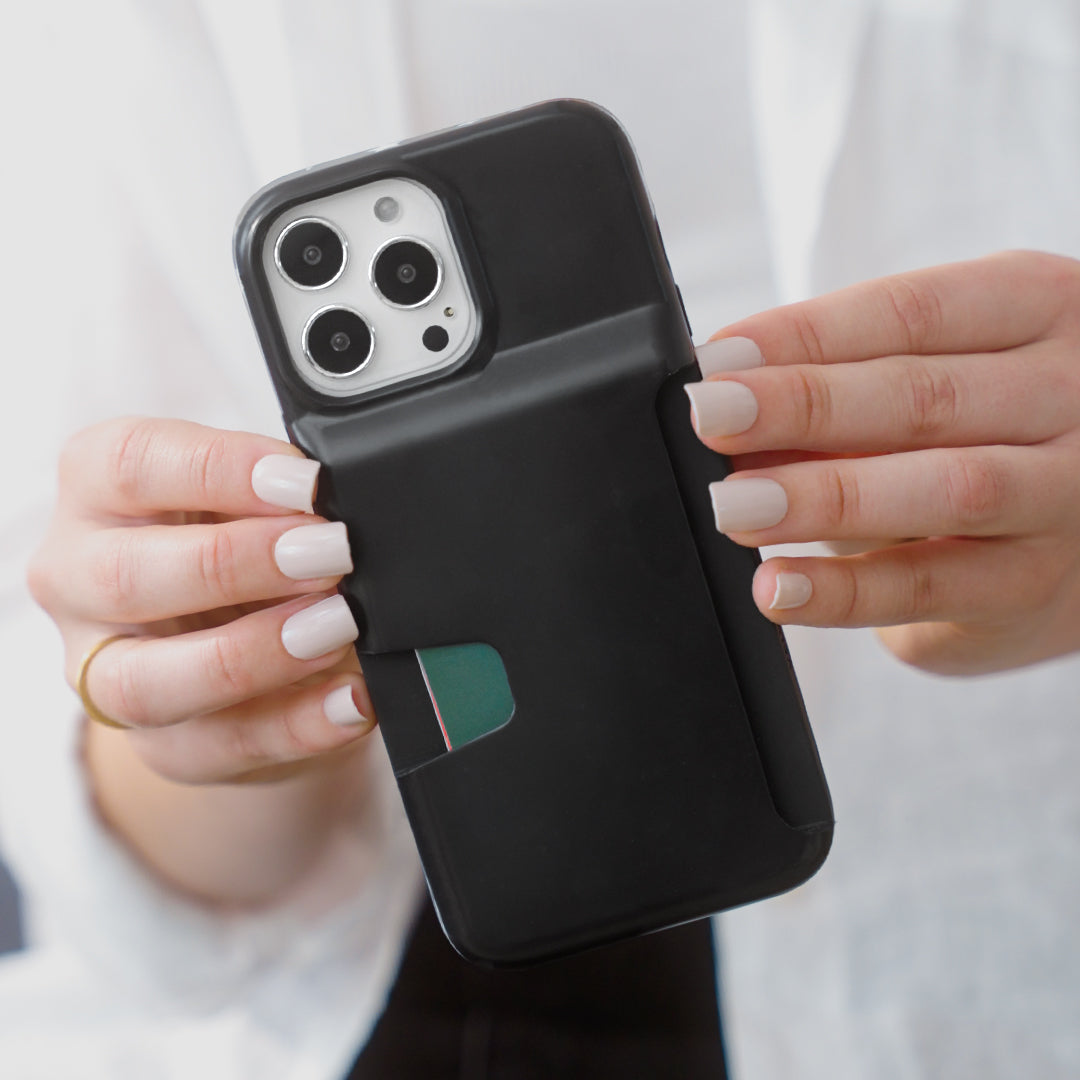 Black iPhone Wallet Case - Image 2