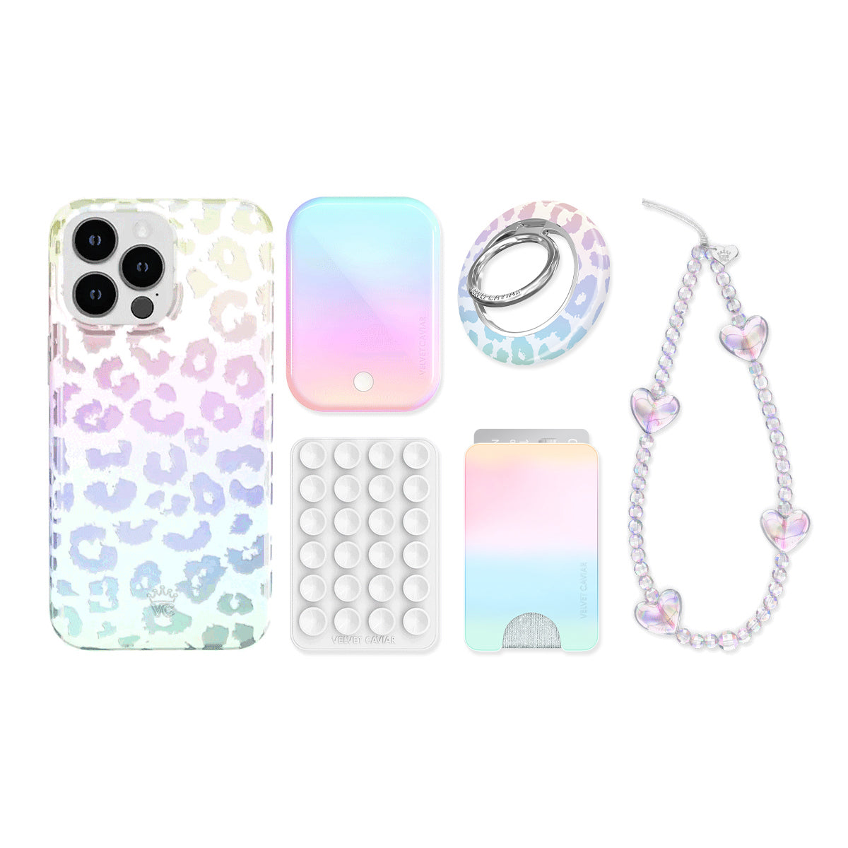 White Opal Leopard iPhone Bundle Set - Image 7