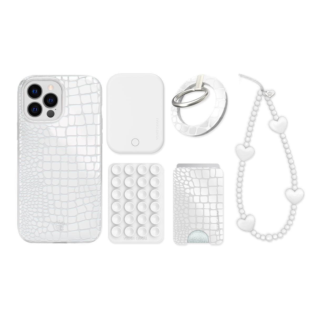 White Croc iPhone Bundle Set - Image 2