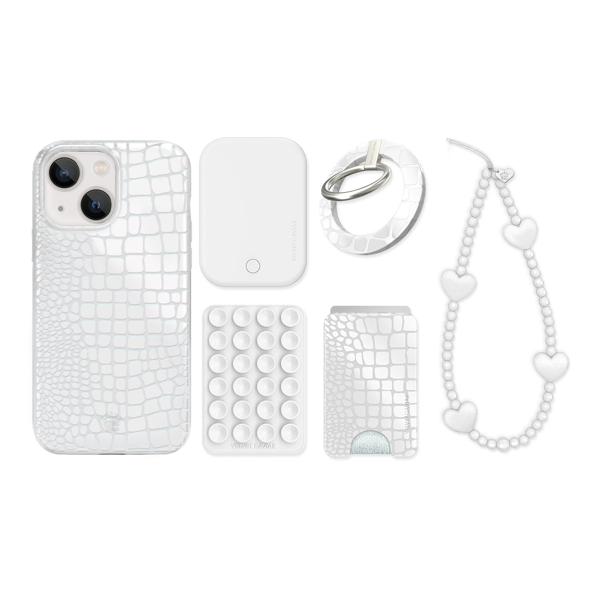 White Croc iPhone Bundle Set - Image 5