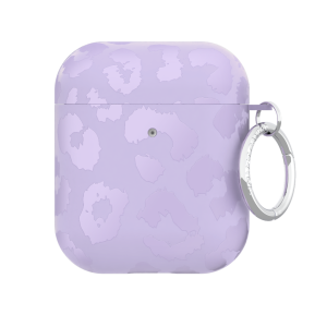 Lilac Leopard AirPod Case
