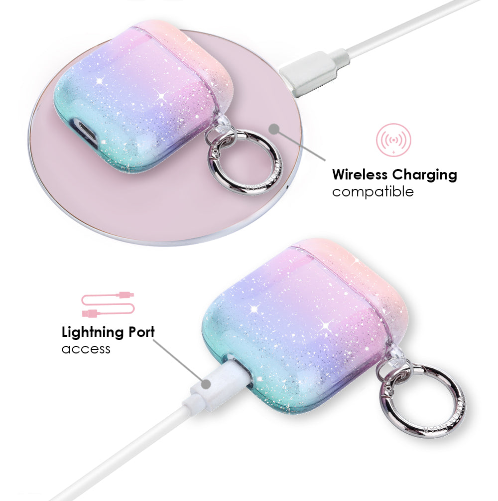 Ombre Stardust Glitter AirPods Case - Image 4