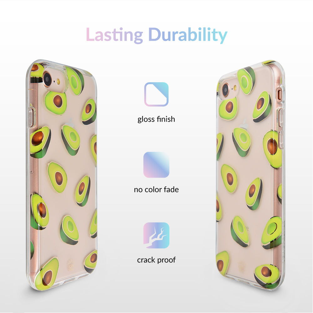 Avocado Clear iPhone Case - Image 5