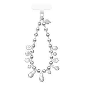Pearl Drip Chain Phone Charm