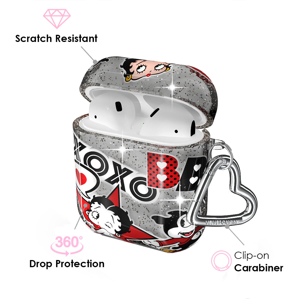 Betty Boop Sassy Glitter Airpod Case - Image 3