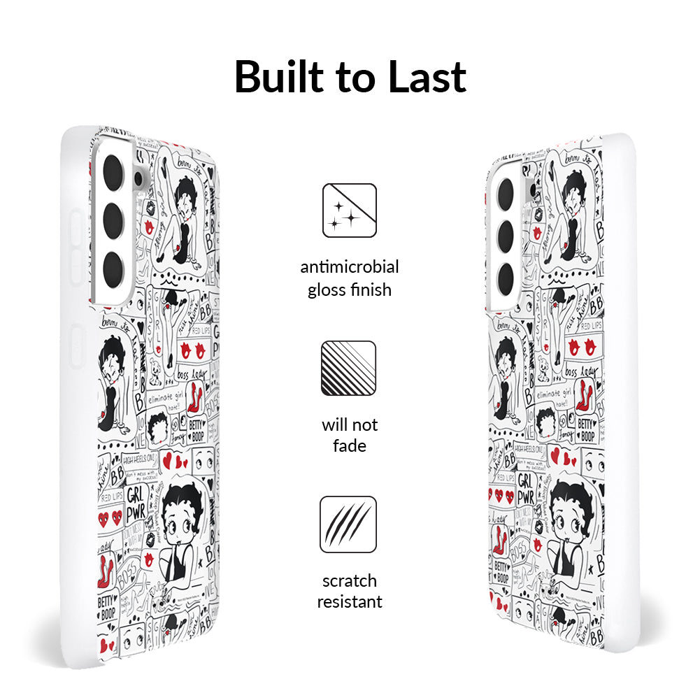 Betty Boop Girl Power Samsung Case - Image 4