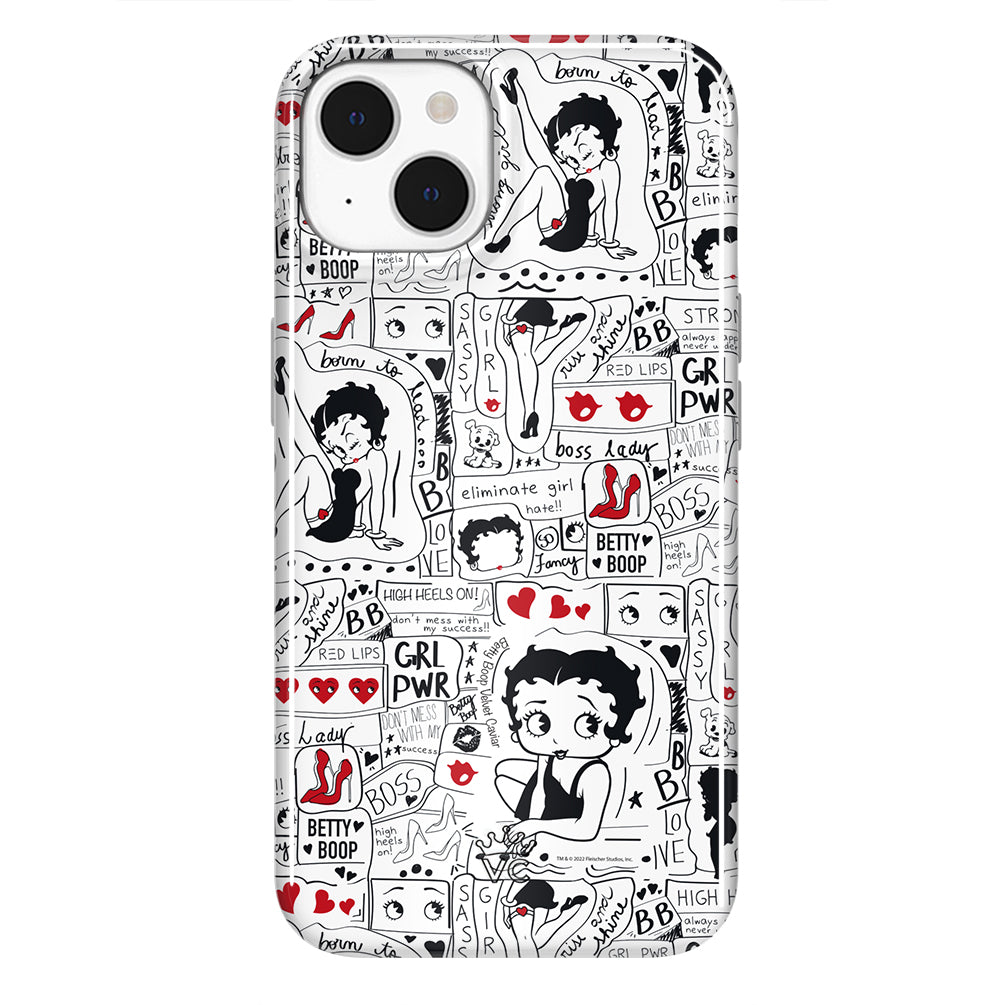 Betty Boop Girl Power iPhone Case - Image 7