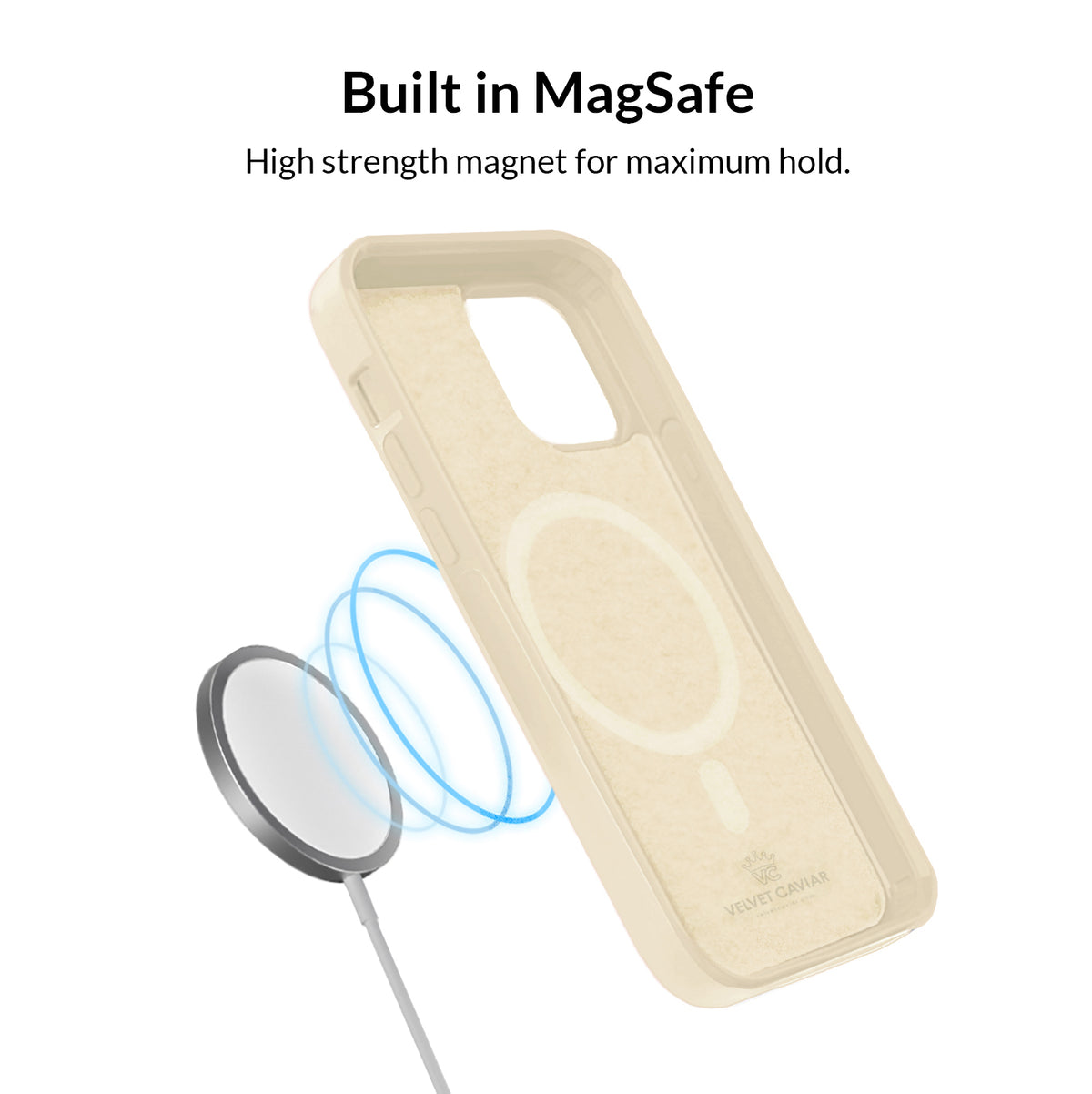 Beige Silicone iPhone Case - Image 5