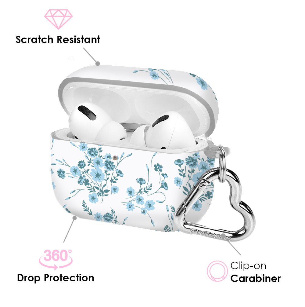French Blue Floral AirPod Case - Image 8