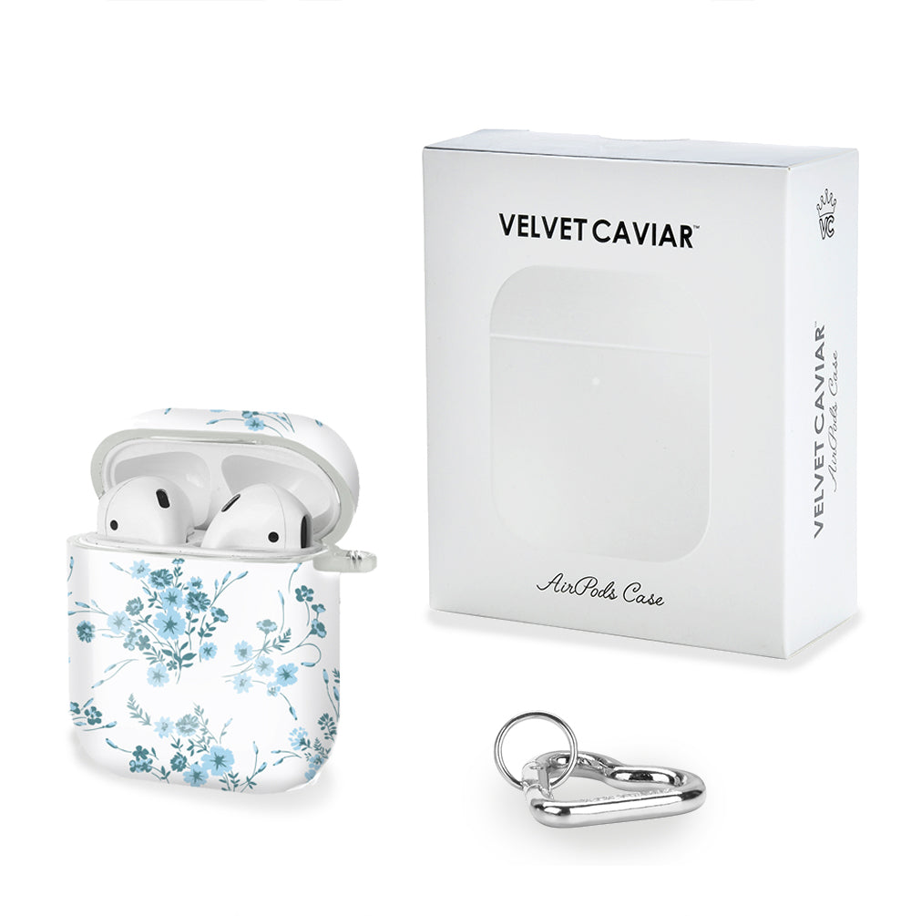 French Blue Floral AirPod Case - Image 5
