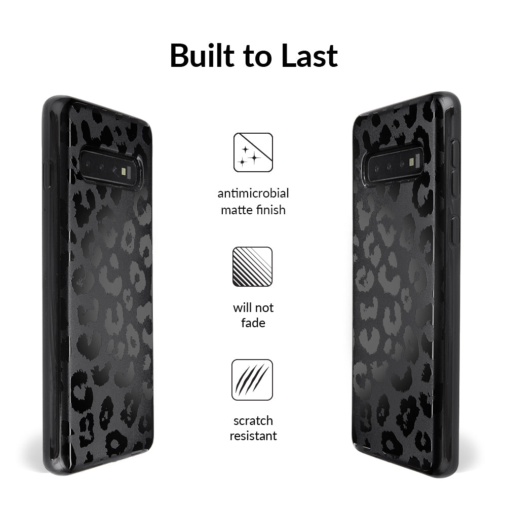 Black Leopard Samsung Case - Image 4