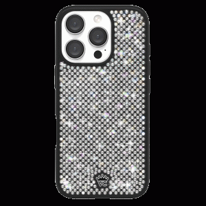 Black Caviar Crystals iPhone Case