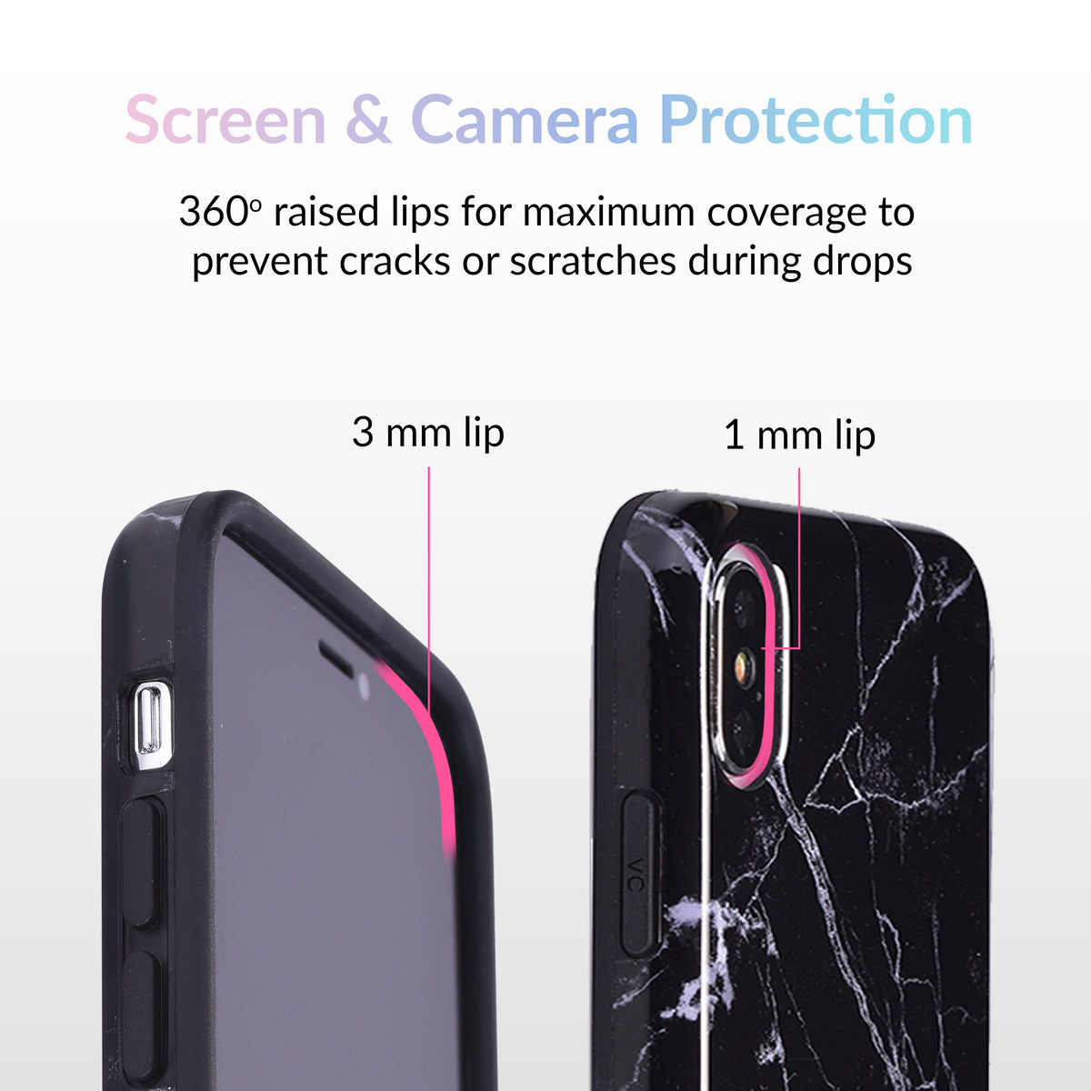 Black Marble iPhone Case - Image 8