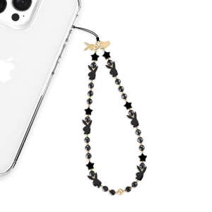 Playboy Black Bunny Phone Charm