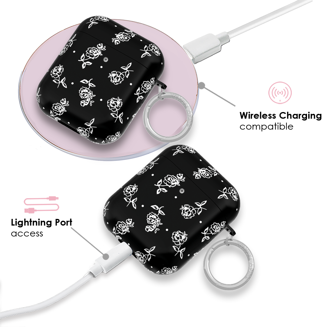 Vintage Roses AirPod Case - Image 4