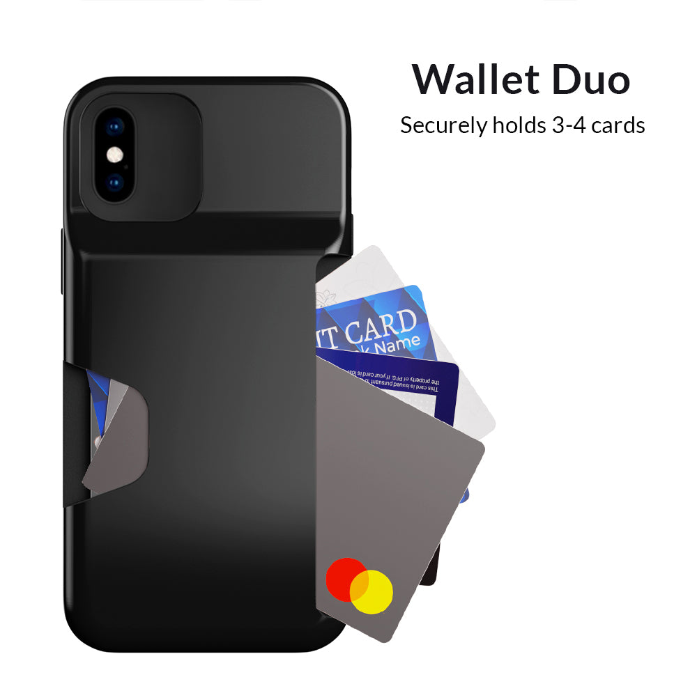 Black iPhone Wallet Case - Image 3