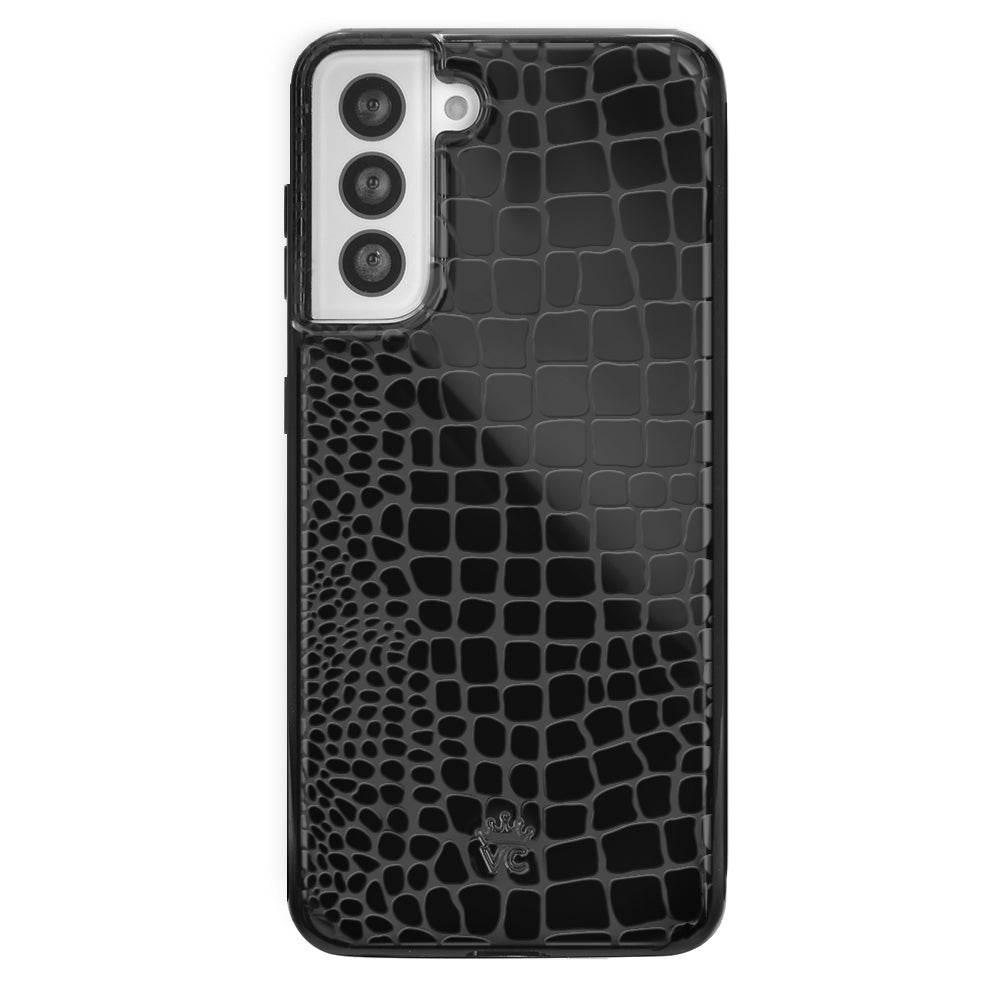 Black Croc Samsung Case - Image 7