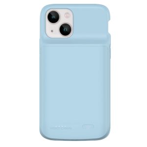 Light Blue iPhone Charging Case