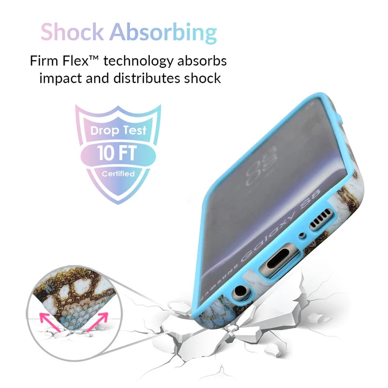 Blue Snakeskin Samsung Galaxy Case - Image 3