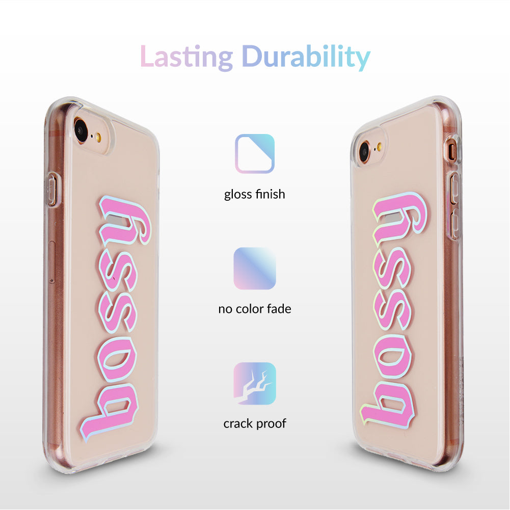 Bossy Clear iPhone Case - Image 5