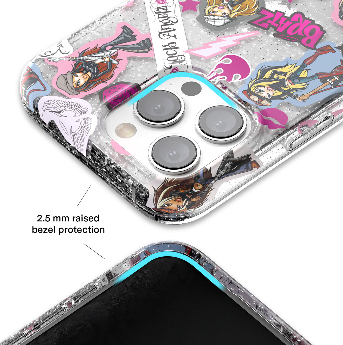 Bratz Rock Angelz Glitter iPhone Case - Image 3