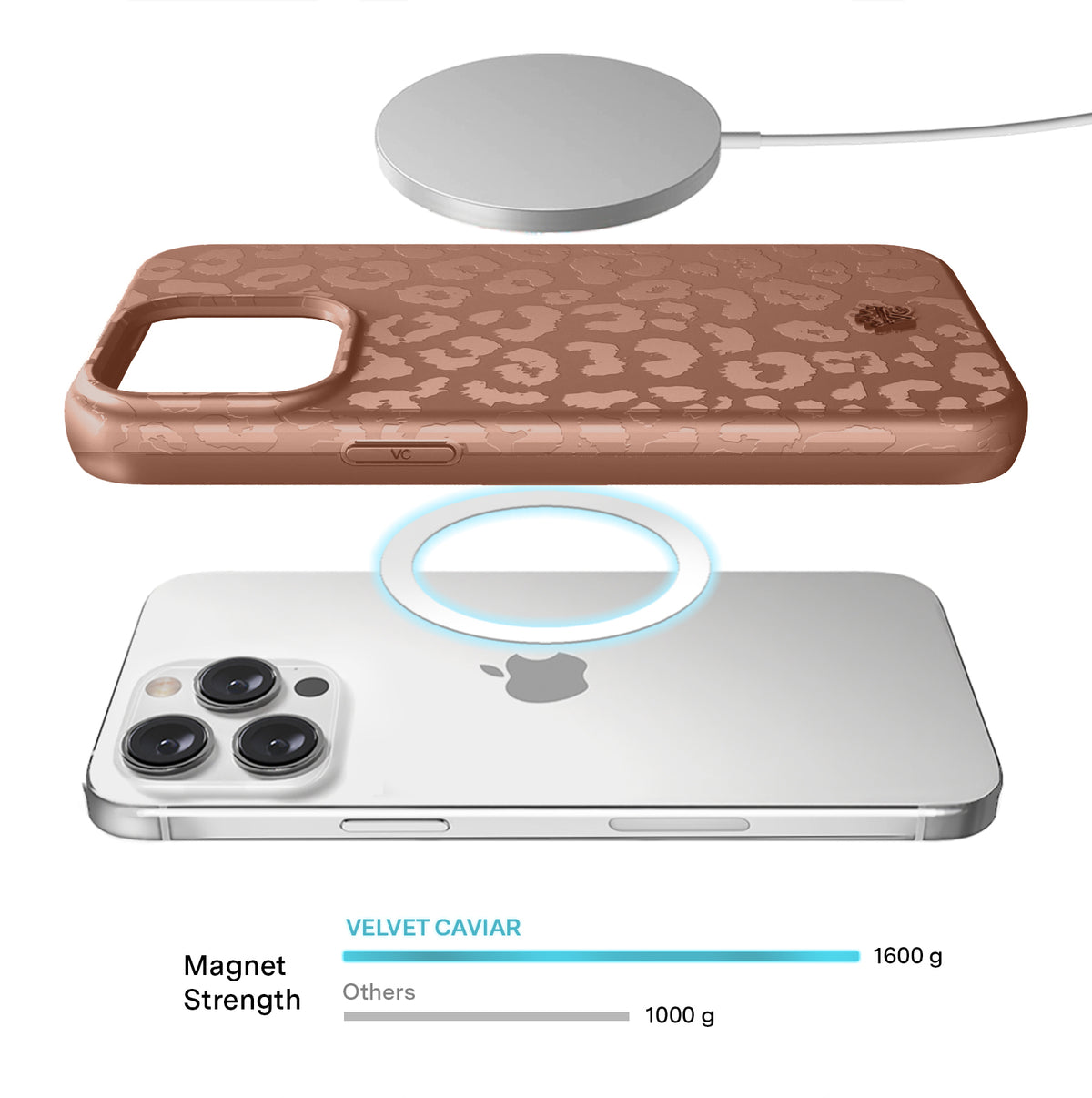 Chocolate Leopard iPhone Case - Image 4