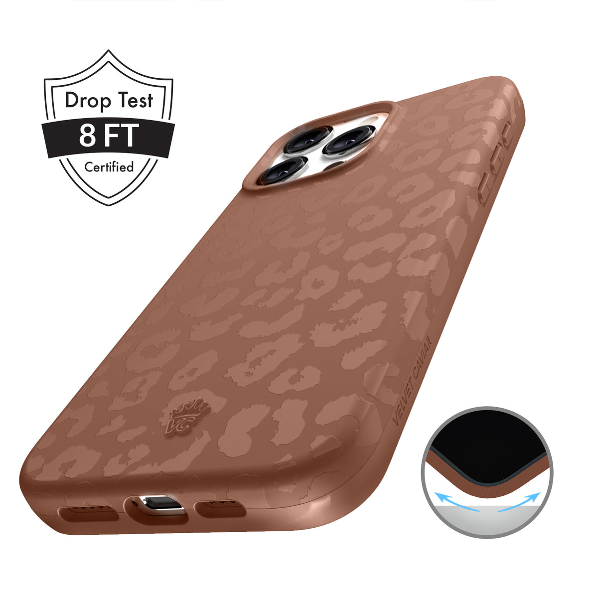 Chocolate Leopard iPhone Case - Image 5