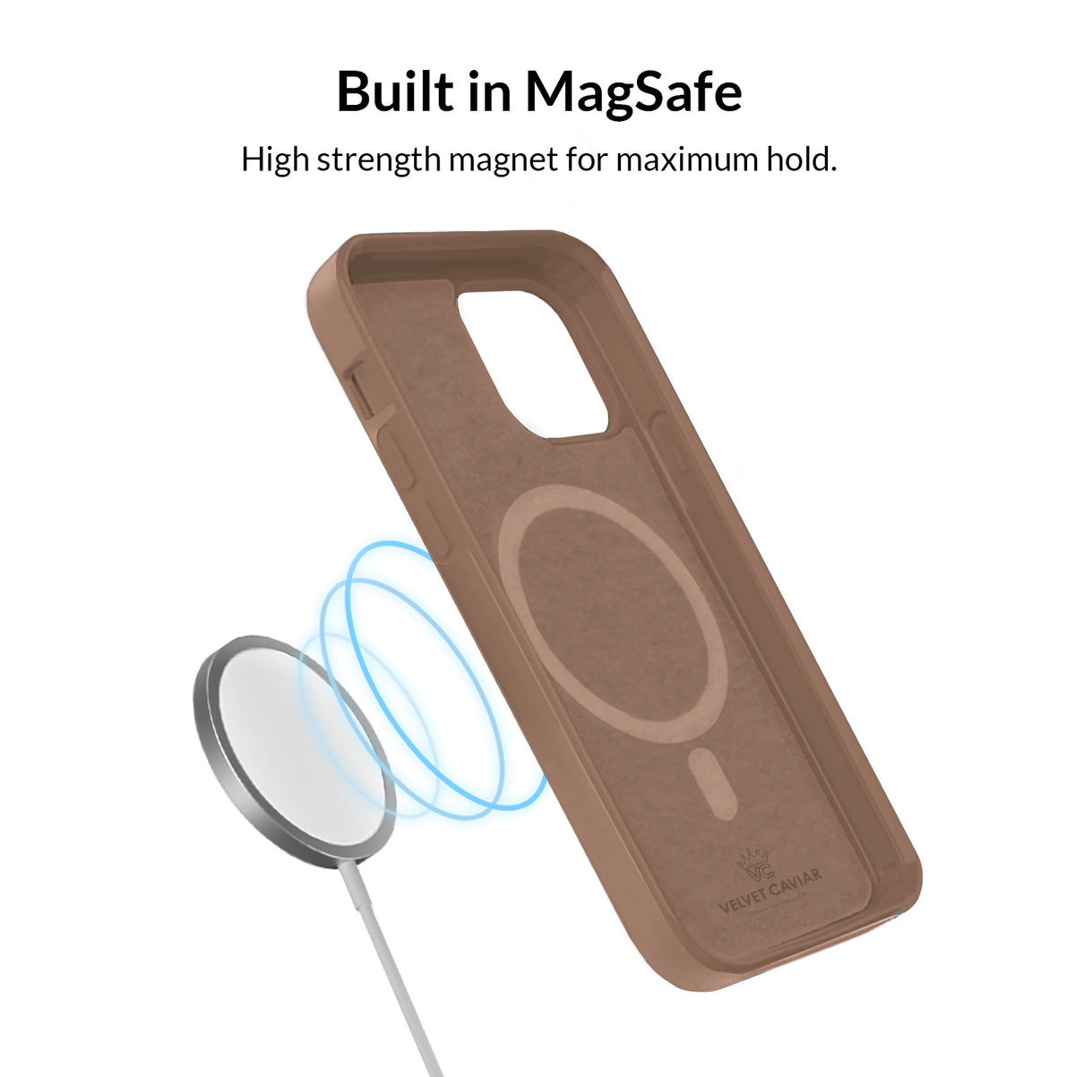 Brown Silicone iPhone Case - Image 5