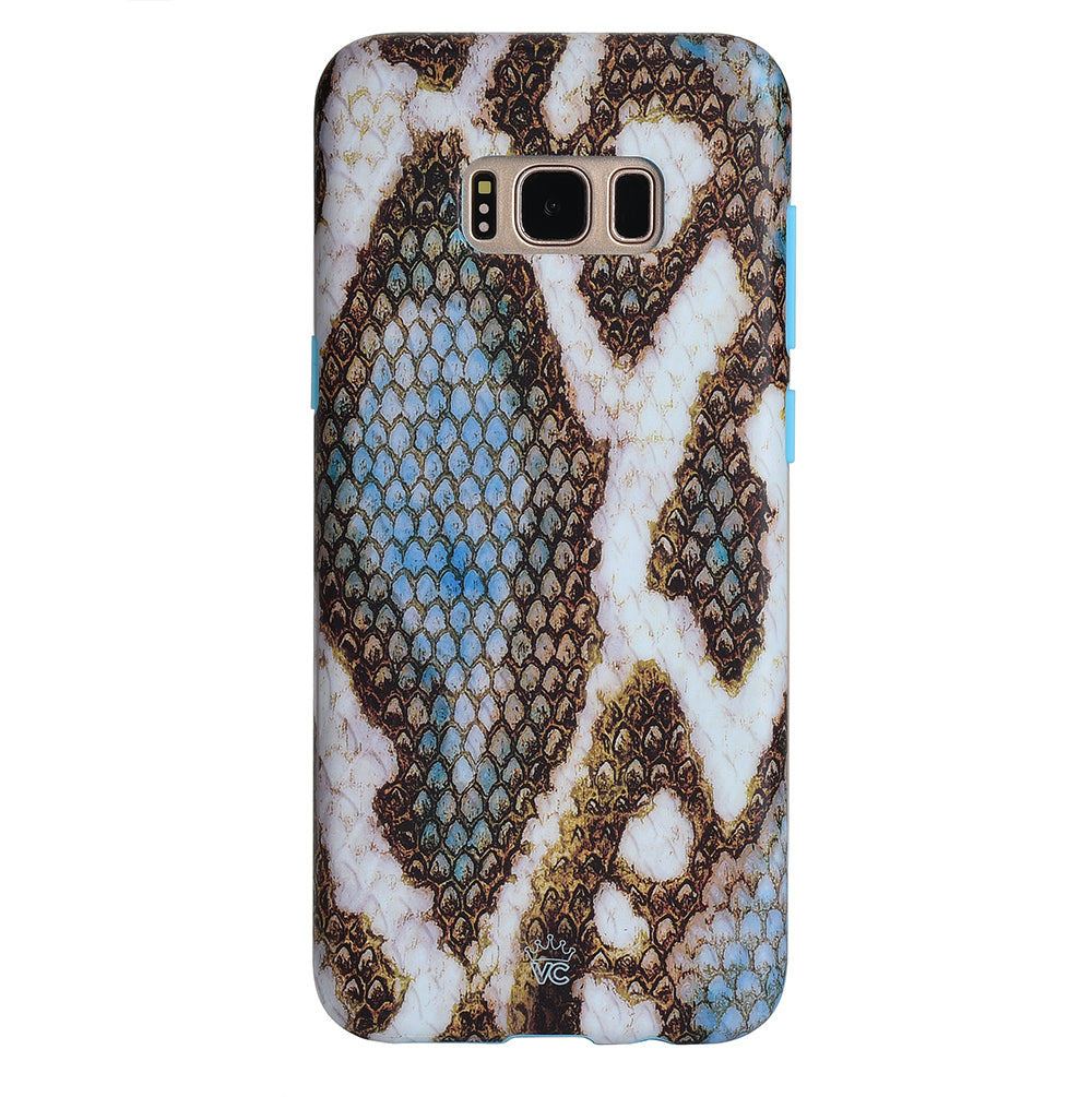 Blue Snakeskin Samsung Galaxy Case - Image 5