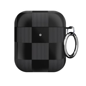 Noir Vibe Checkered AirPod Case