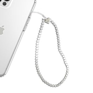 Silver Stars Phone Charm
