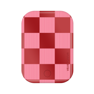 Rose Vibe Checkered Portable MagSafe Charger Power Pack